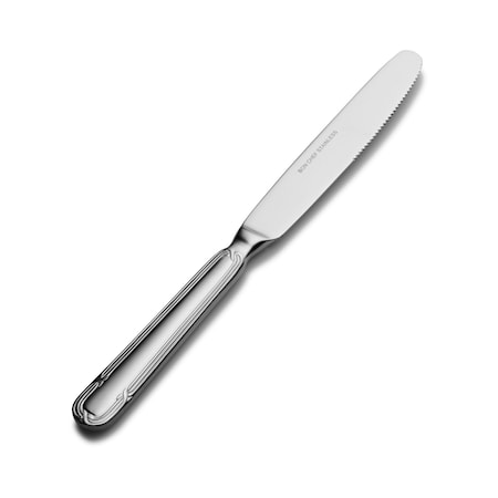 Bon Chef Florence, Dinner Knife, Solid Handle, Mirror Finish, 13/0, 9.20" , set of 12 S811
